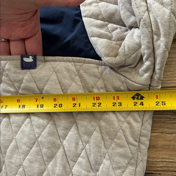 Southern Marsh Bighorn quilted grey pullover-2XL - Picture 6 of 8